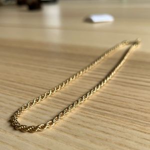 Mejuri Bold Rope Chain Necklace